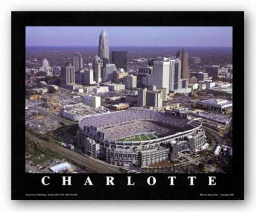 Charlotte, North Carolina - Ericsson Stadium - Carolina Panthers by Brad Geller