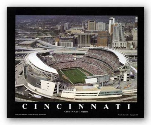 Cincinnati, Ohio - Paul Brown Stadium - Cincinnati Bengals by Brad Geller