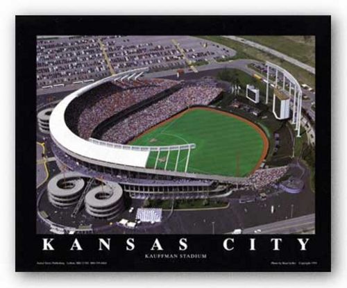 Kansas City, Missouri - Kauffman Stadium - Kansas City Royals by Brad Geller