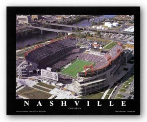 Nashville, Tennessee - Adelphia Coliseum - Tennessee Titans by Brad Geller