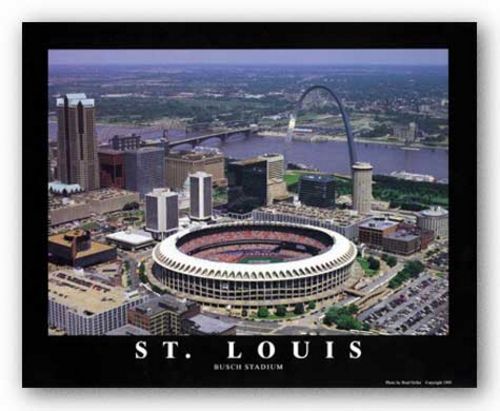 St. Louis, Missouri - Busch Stadium - St. Louis Cardinals by Brad Geller