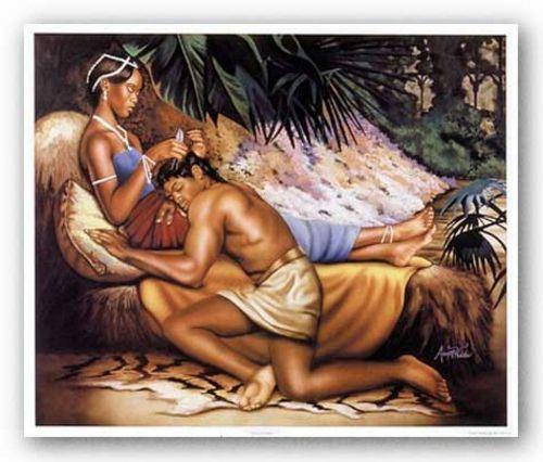 Samson and Deliliah by Aaron Hicks