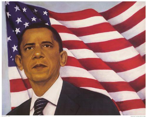 Barack Obama by Laurie Cooper