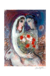 Marriage - Giclee interpretation by Marc Chagall