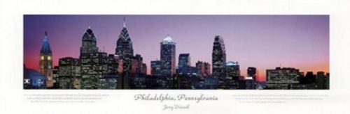 Philadelphia, Pennsylvania, City View by Jerry Driendl