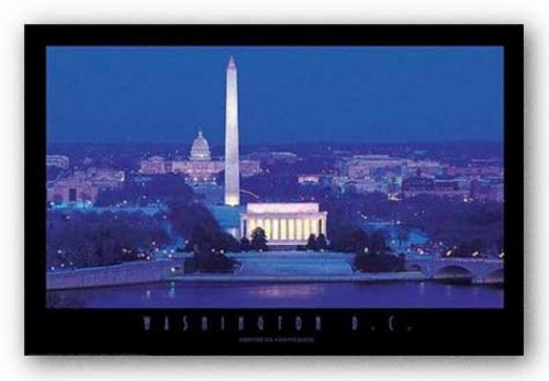Washington D.C. - Capitol and Monuments by Jerry Driendl