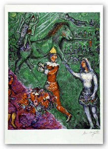 The Cirque Vert by Marc Chagall