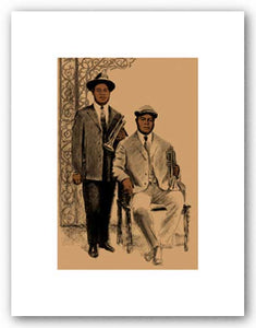 Louis and Joe - Signed Giclee by Clifford Faust