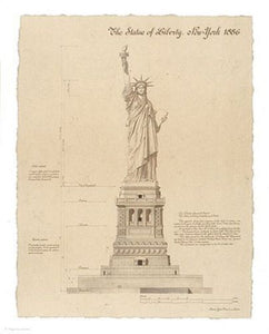 Statue of Liberty, New York by Yves Poinsot
