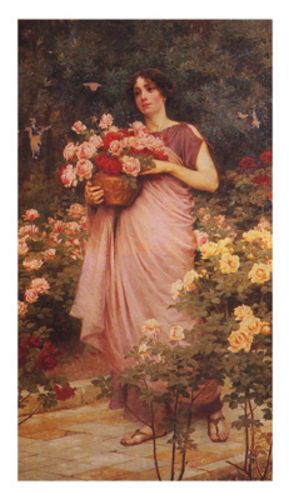 In a Garden of Roses by Richard Willes Maddox