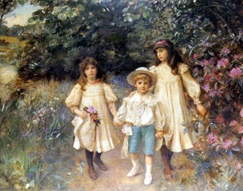 The Perkins Children by George Harcourt
