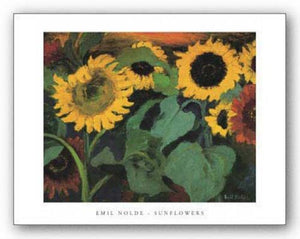 Sunflowers by Emil Nolde