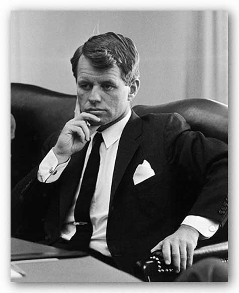 Robert F. Kennedy at the White House, 1964 - McMahan Photo Archive by Yoichi Okamoto