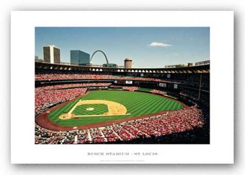 Busch Stadium, St. Louis Cardinals by Ira Rosen