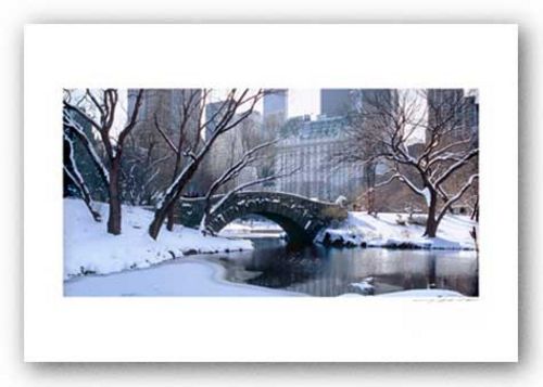 Central Park, Winter - Signed by Viktor Balkind