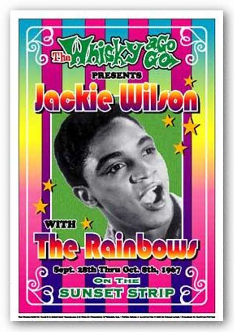 Jackie Wilson, 1967: Whisky-A-Go-Go, Los Angeles by Dennis Loren