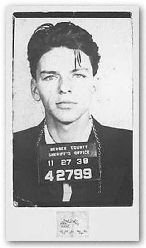Frank Sinatra (Mugshot)