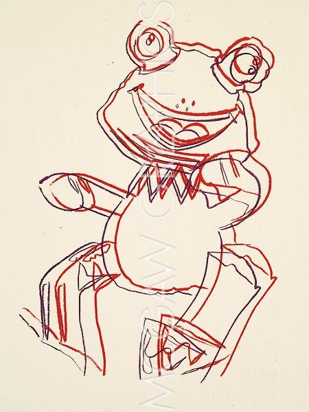 Frog, 1983 by Andy Warhol