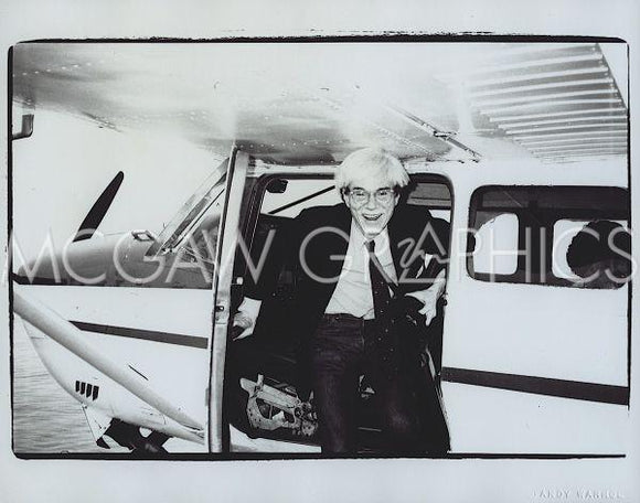 Self-Portrait, 1982 (airplane) by Andy Warhol