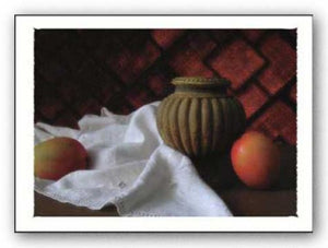 Urn with Mangoes by Judy Mandolf