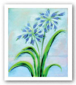 Purple Agapanthus by Dona Turner
