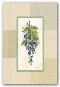 Pattern Berries I by Peggy Abrams
