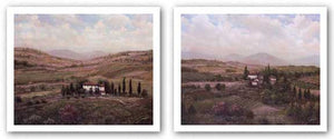 San Gimignano and Cappanoli Set by Joe Sambataro