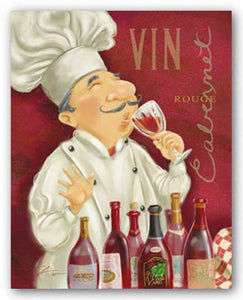 Wine Chef III by Shari Warren