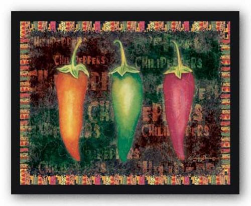 Red Hot Chili Peppers I by Kathleen Denis