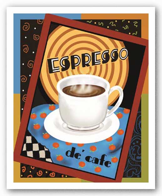 Espresso De Cafe by Betty Whiteaker