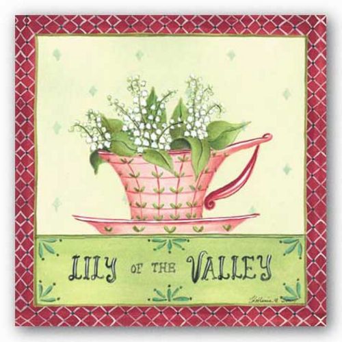 Floral Teacup IV by Katharine Gracey