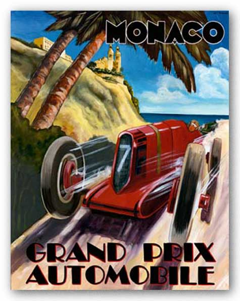 Monaco Grand Prix by Chris Flanagan