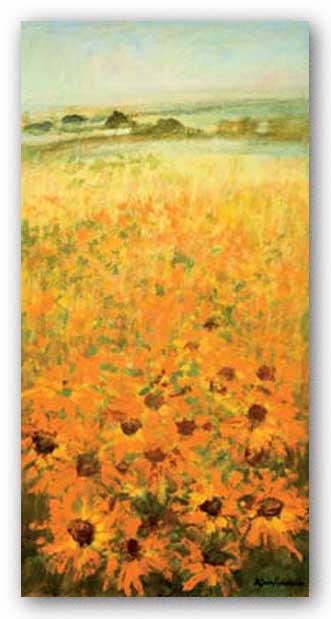 Field With Sunflowers by Ken Hildrew