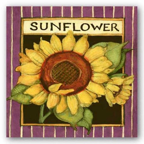 Sunflower Seed Packet by Susan Winget