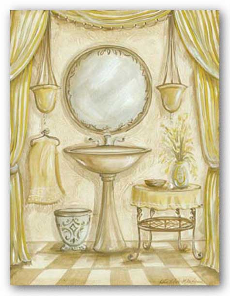 Charming Bathroom IV by Kate McRostie