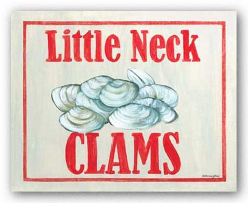 Little Neck Clams by Catherine Jones