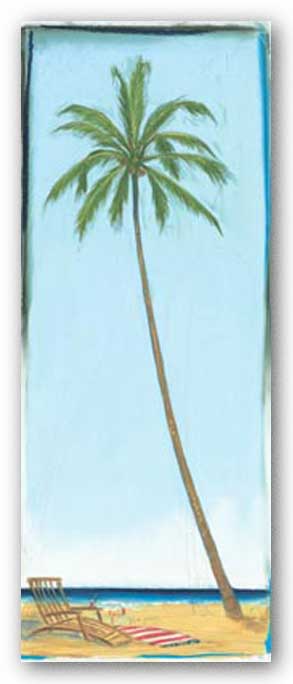 Seaside Coconut Tree by Paul Gibson