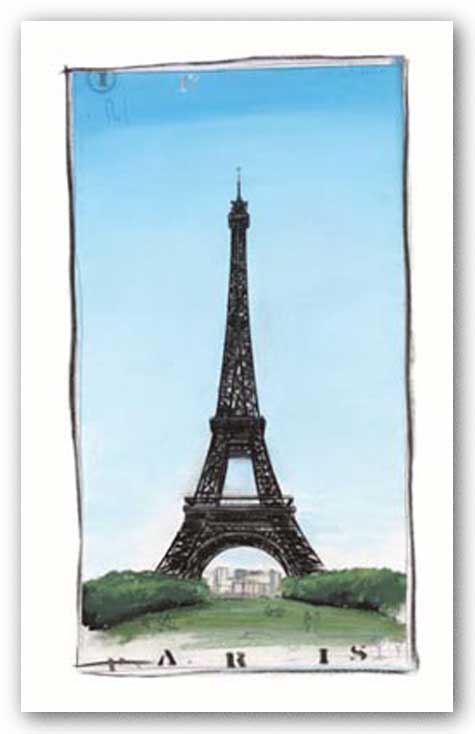 World Landmark Paris by Paul Gibson