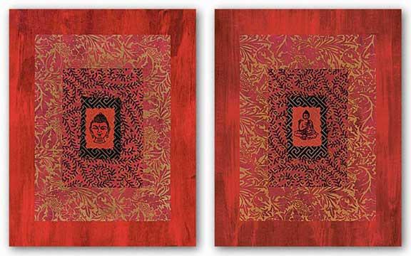 Buddha Set by Ricki Mountain