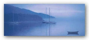 Ocean-Bar Harbor Misty Morning by Ruth Burke