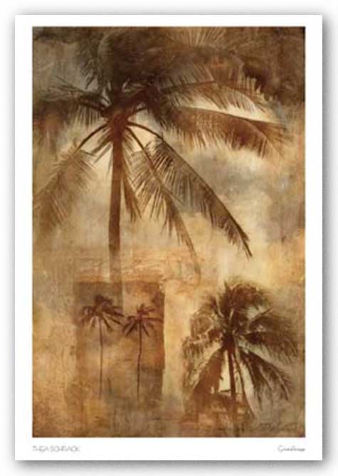 Retro Palms 2 by Thea Schrack