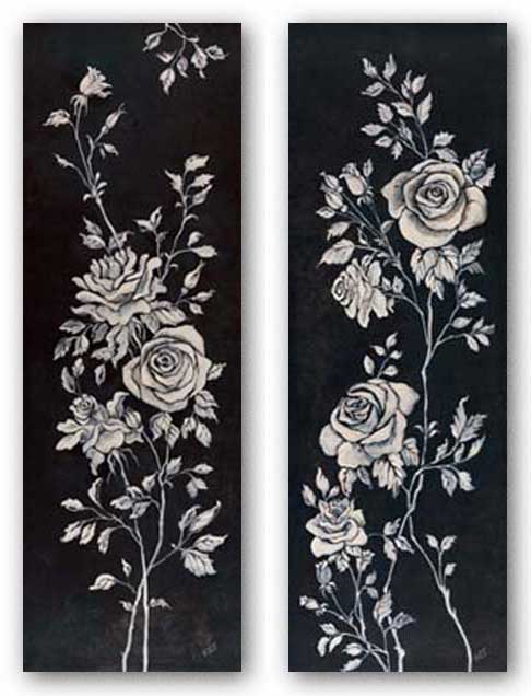 Ivory Roses Set by Susan Jeschke