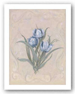 Tulips Azure by Peggy Abrams