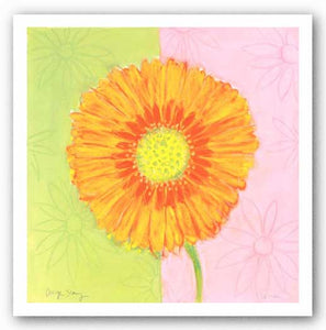 Orange Daisy by Dona Turner