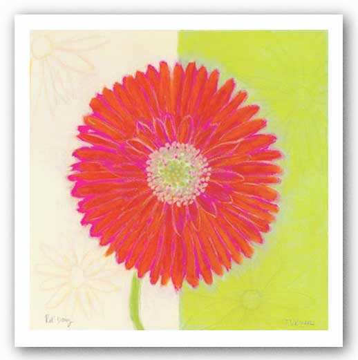 Red Daisy by Dona Turner