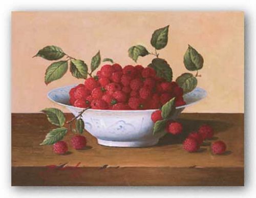Still Life With Raspberries by Bianchi