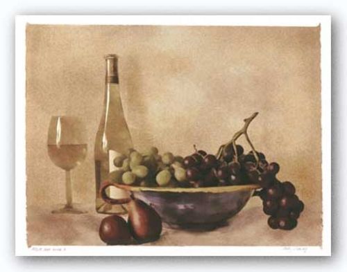 Fruit and Wine I by Judy Mandolf