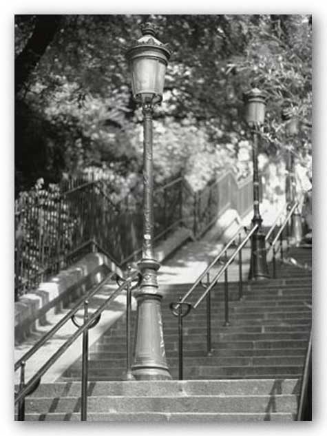 Les Escaliers De Montmartre by Teo Tarras