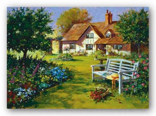 Garden Scene by Richard Telford