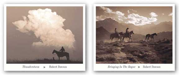Bringing In The Rogue and Thunderstorm Set by Robert Dawson